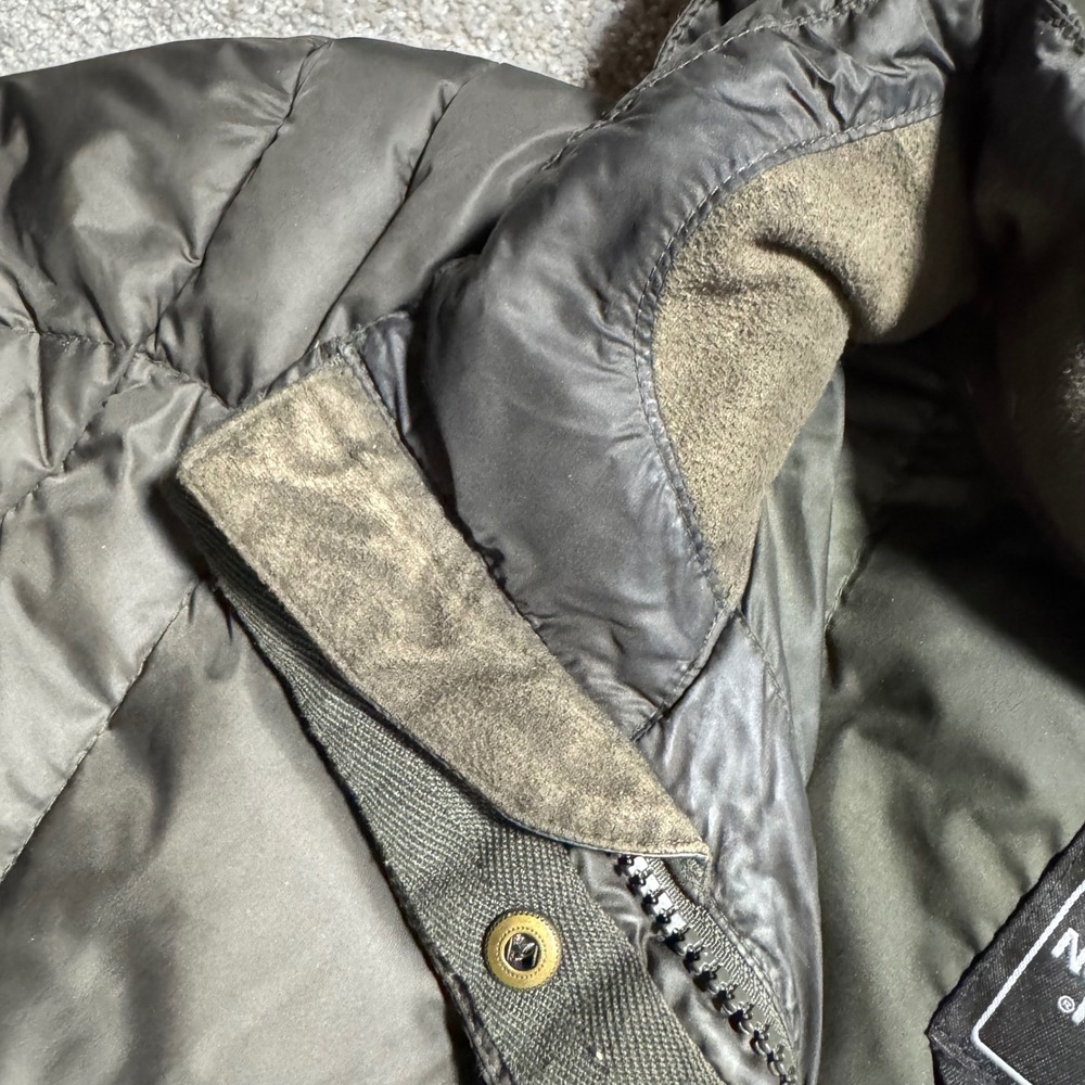 The North Face Metropolis Parka Womens XL Dark Olive Green Down Puffer Coat - Picture 10 of 15